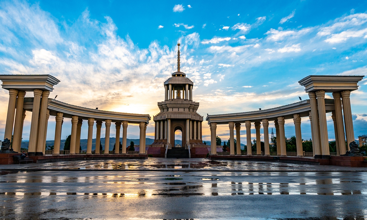 Kulob Castle Square in Tajikistan Photo: IC