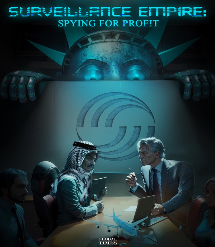 Surveillance Empire: Spying for profit Graphic: GT