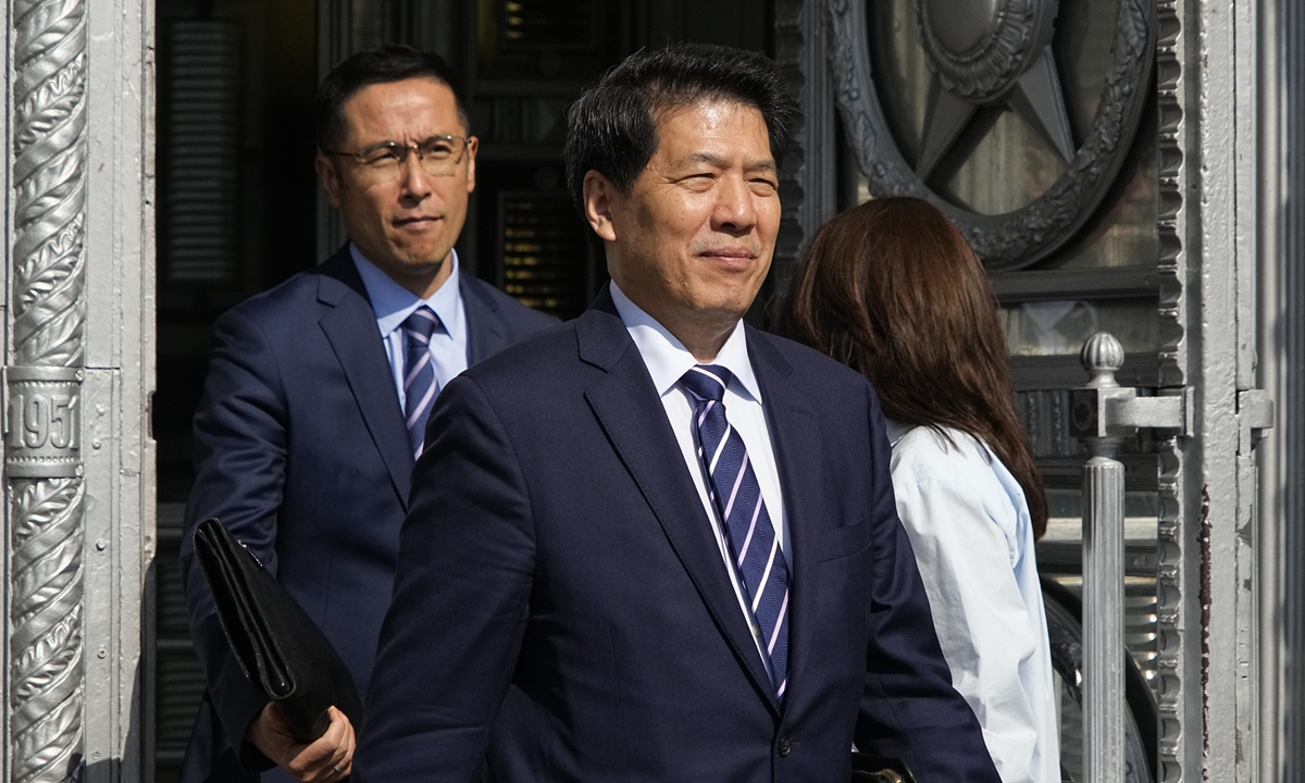 China's Special Representative for Eurasian Affairs Li Hui Photo: VCG