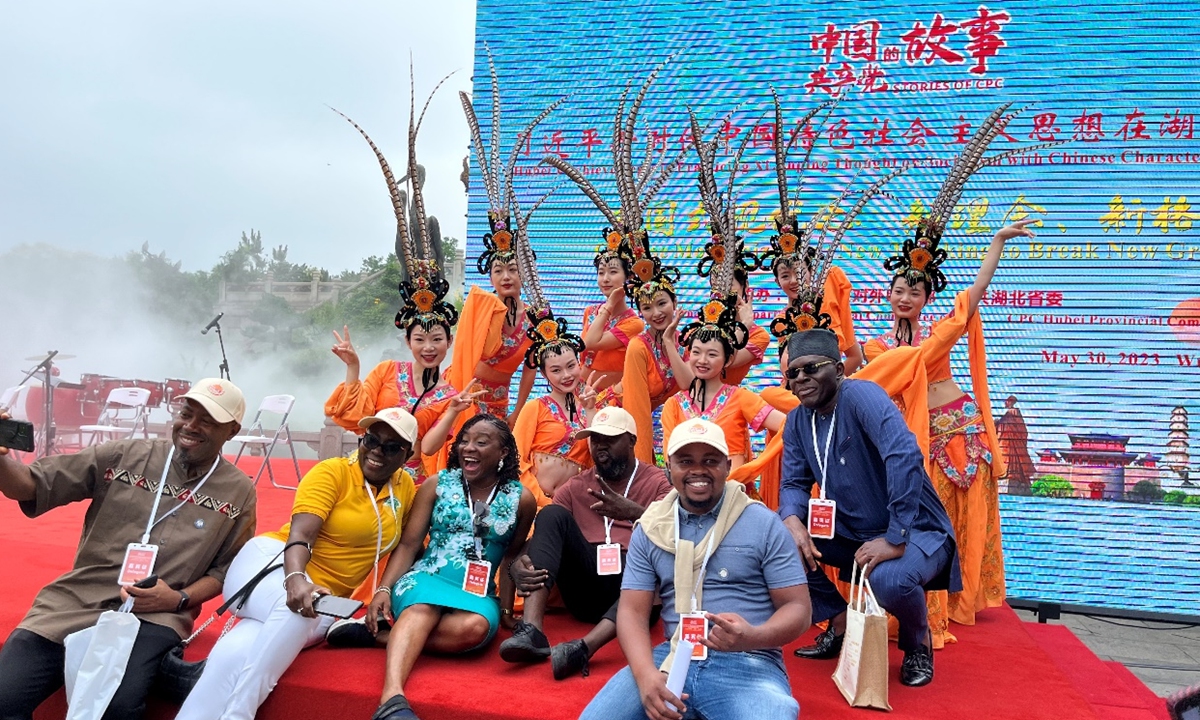 International guests at the Chinese Modernization : New Thinking to Break New Ground in Wuhan, Central China's Hubei Province on May 30, 2023. Photo: Zhang Changyue/GT