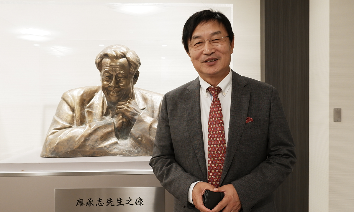 Huang Xingyuan, China's representative director of the Japan-China Friendship Center Photo: Xu Keyue/GT 