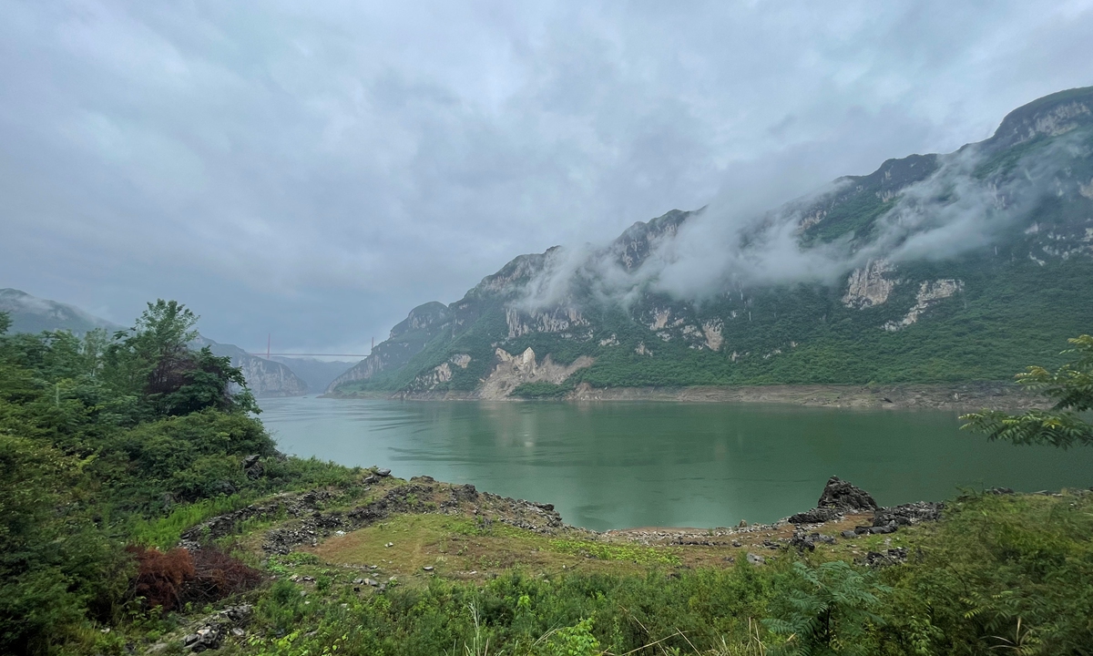Wujiang River, the mother river of Guizhou and the largest tributary on the south bank of the upper reaches of the Yangtze River Photo: Liu Caiyu/GT 