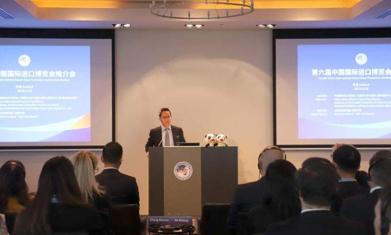Promotion event on China Int'l Import Expo debuts in Iceland - Global Times