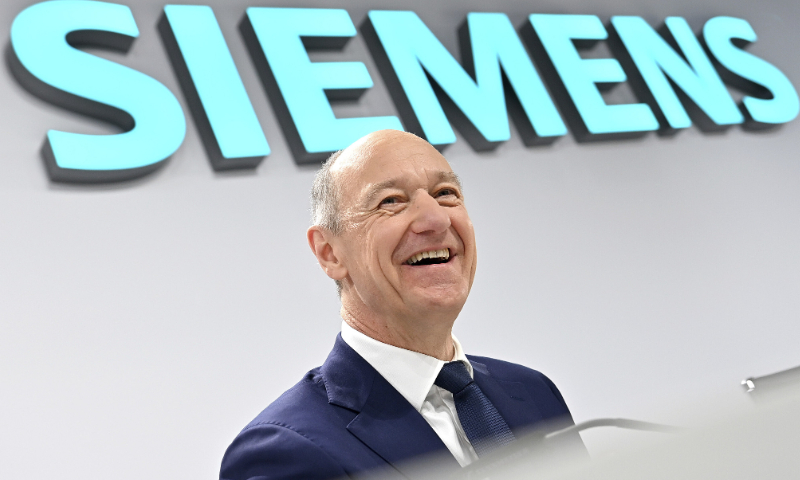 Siemens CEO Roland Busch Photo: VCG