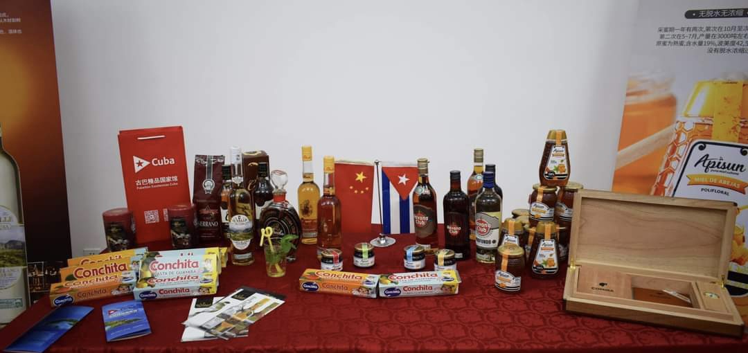 Cuban traditional products are showcased at the 