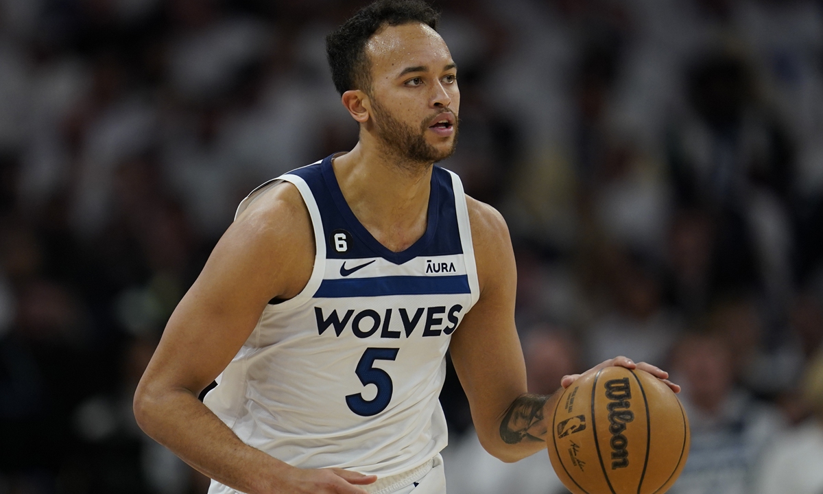 Minnesota Timberwolves player Kyle Anderson Photo: VCG