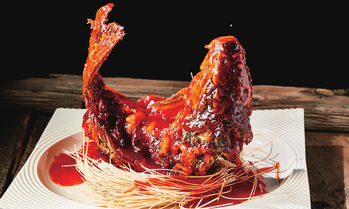 Fried Carp with Sweet and Sour Sauce, a typical Shandong dish Photo: VCG