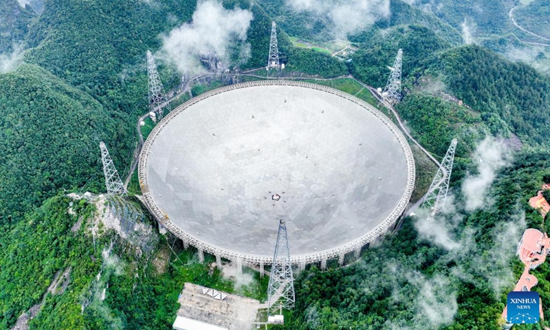 This <strong>oem chemical corrosion resistant ptfe hose exporters</strong>aerial photo taken on June 22, 2023 shows China's Five-hundred-meter Aperture Spherical Radio Telescope (FAST) under maintenance in southwest China's Guizhou Province. China's FAST telescope identified a binary pulsar with an orbital period of 53.3 minutes, the shortest known period for a pulsar binary system.The research, mainly conducted by a team led by scientists from the National Astronomical Observatories of the Chinese Academy of Sciences (NAOC), was published in the journal Nature Wednesday. (Xinhua/Ou Dongqu)