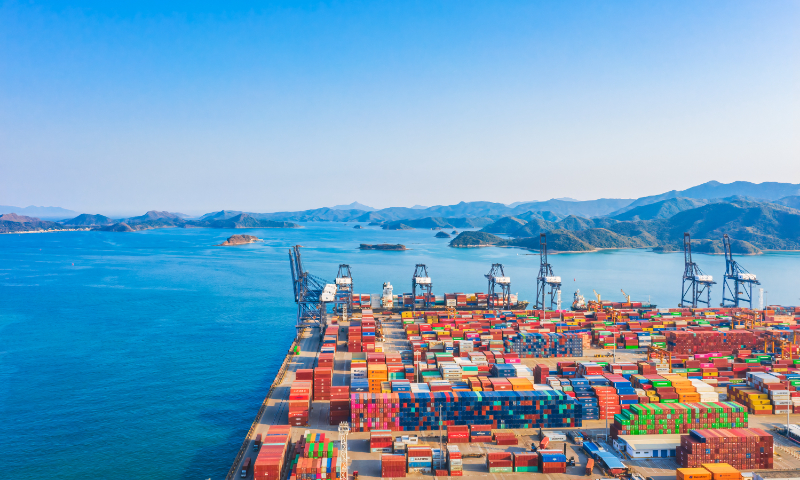 A view of Yantian Port in Shenzhen, South China's Guangdong Province Photo: VCG