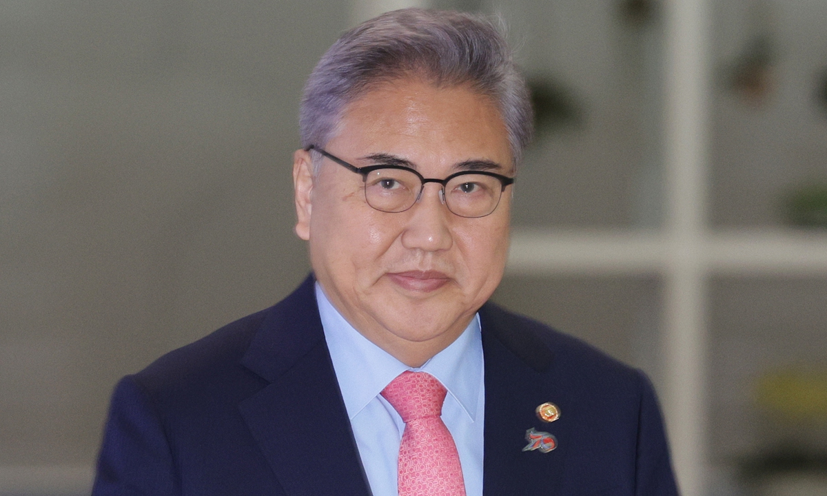 South Korean Foreign Minister Park Jin Photo: VCG