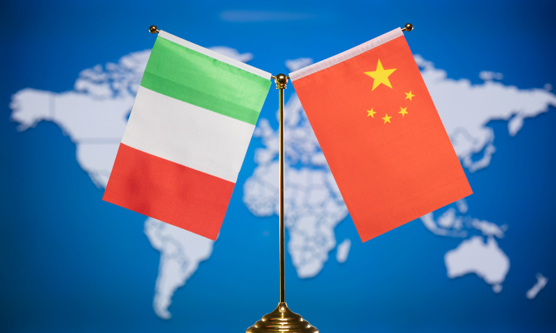 China-Italy Photo: VCG