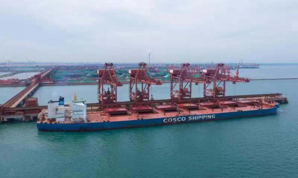 File photo: Courtesy of Shangdong Port Group