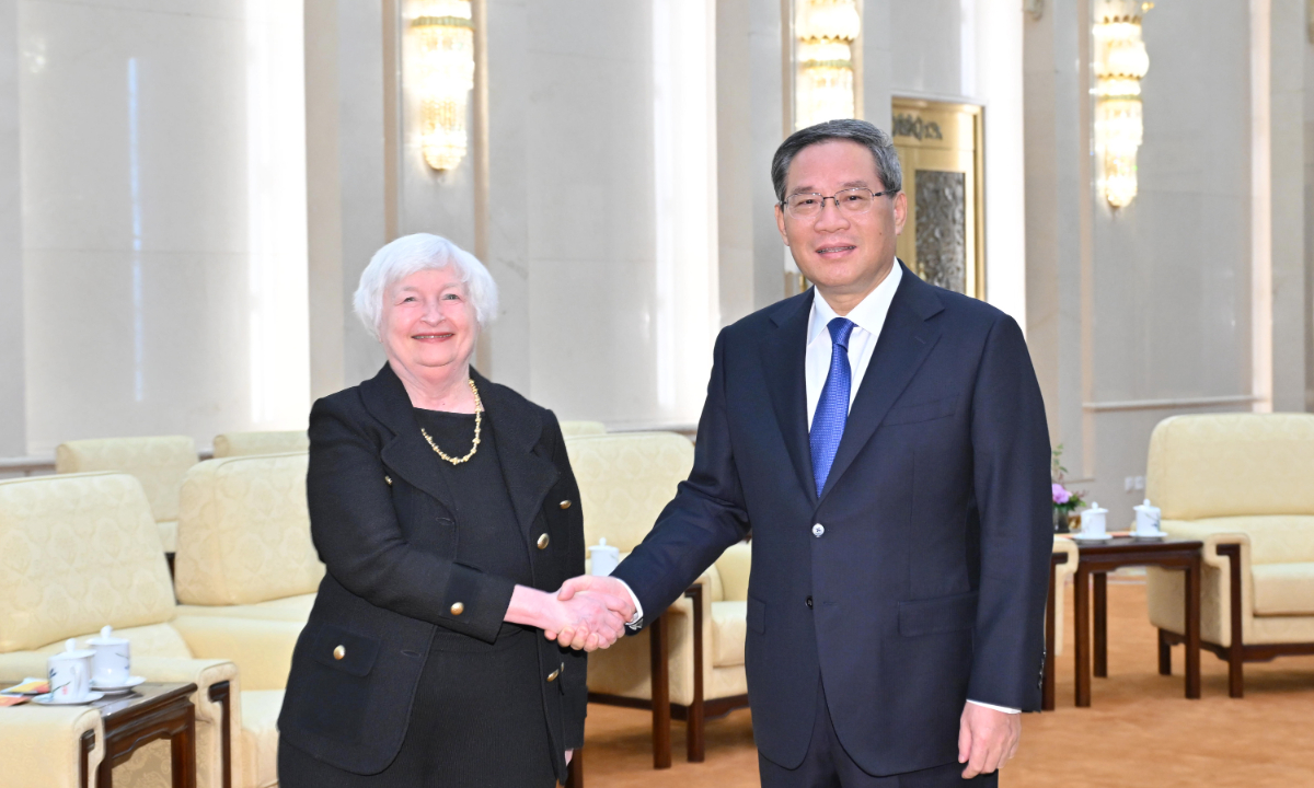 Chinese Premier Li tells Yellen China-US ties can see 'more rainbows' after 'wind and rain' - Vimarsana News