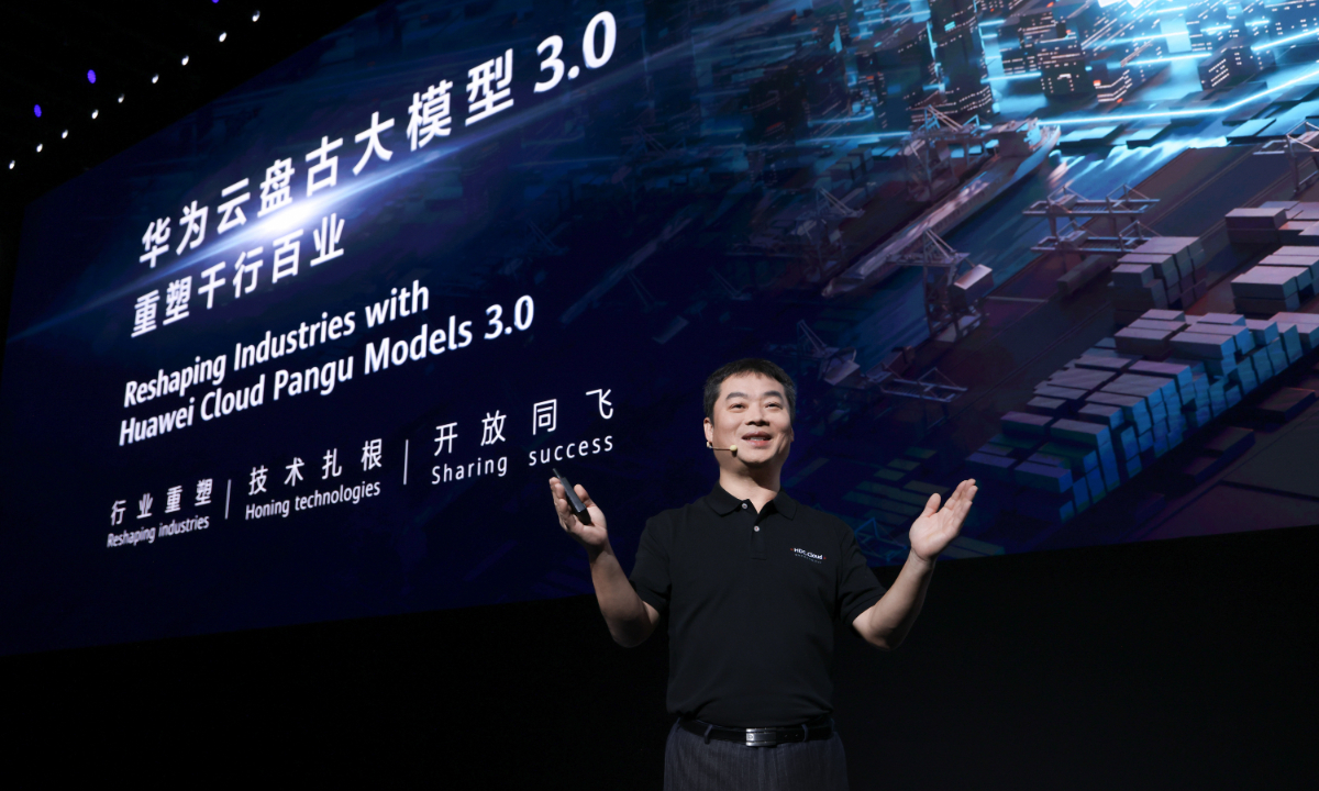 Zhang Pingan, executive director of Huawei and CEO of Huawei Cloud. Photo: Courtesy of Huawei