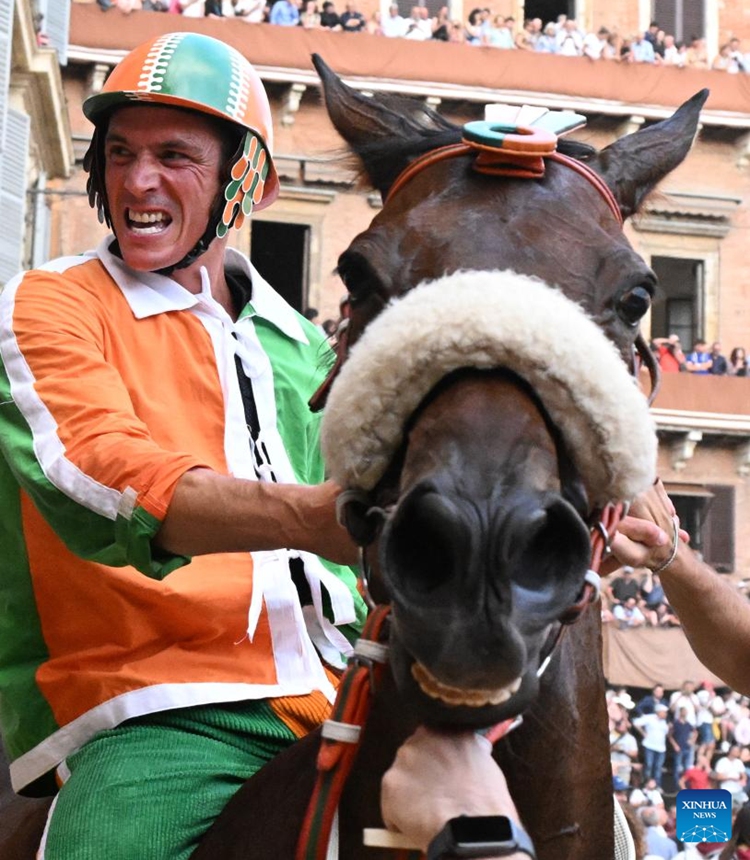 Historical horse race held in Italy Global Times