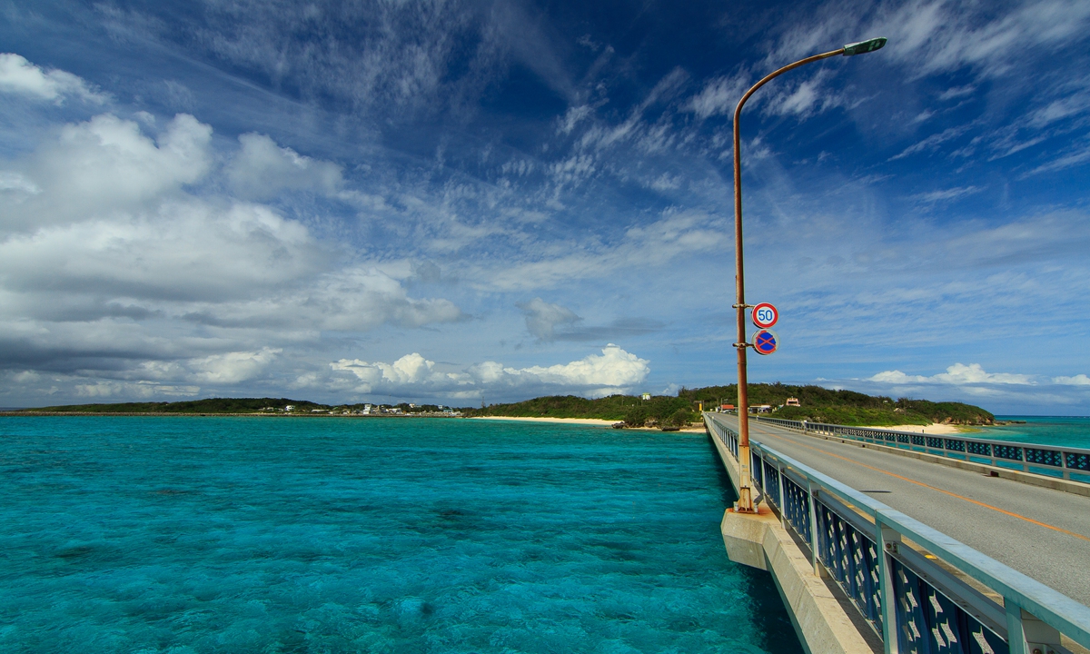 The view of Okinawa, Japan Photo: VCG
