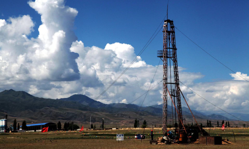 A survey and exploration facility of uranium of China National Nuclear Corporation (CNNC) File photo: Courtesy of CNNC