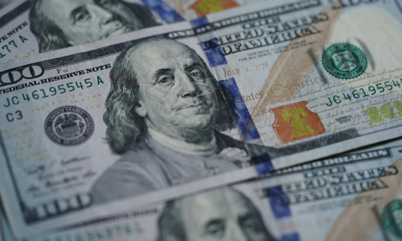 US dollar Photo: Xinhua