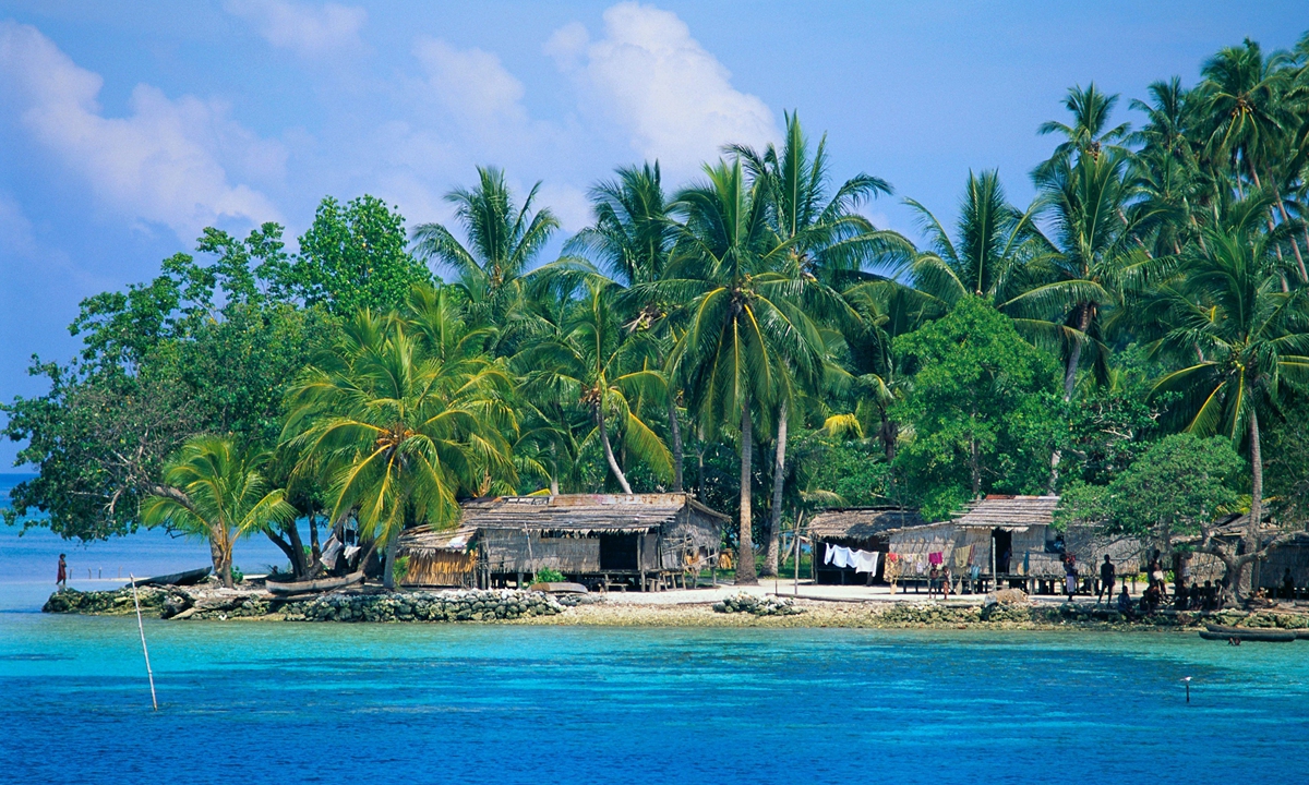 A view of a costal village in Solomon Islands. Photo:IC 