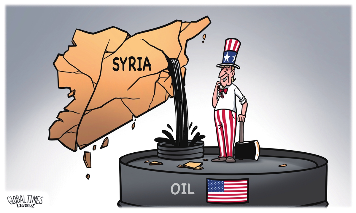 Shameless exploitation. Illustration: Liu Rui/GT