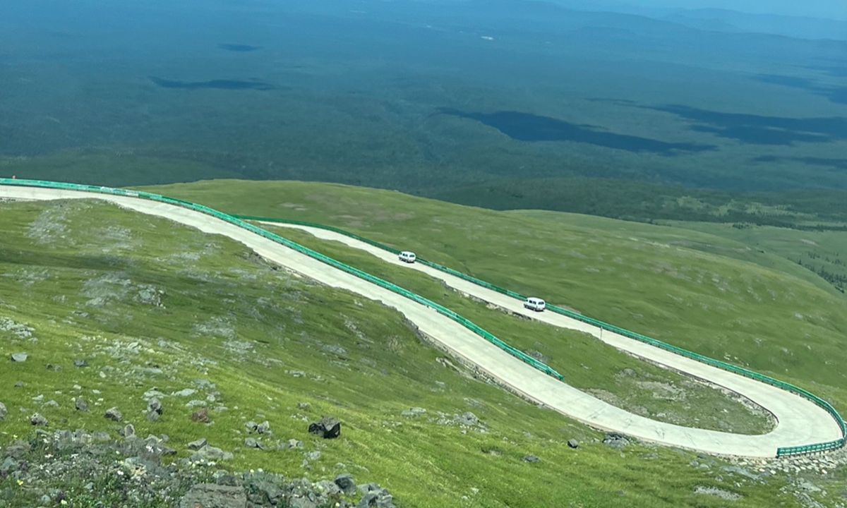 Ring road of Changbai Mountain Photo: Kang Huaishuo?