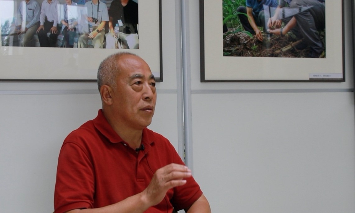 Wang Guiman, director of Agricultural Technology Promotion Station in Lishu county Photo: Yang Yuqian