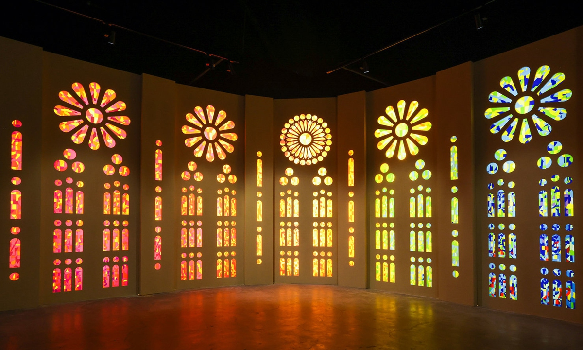 An artwork at the exhibition Photo: Courtesy of Meet You Museum