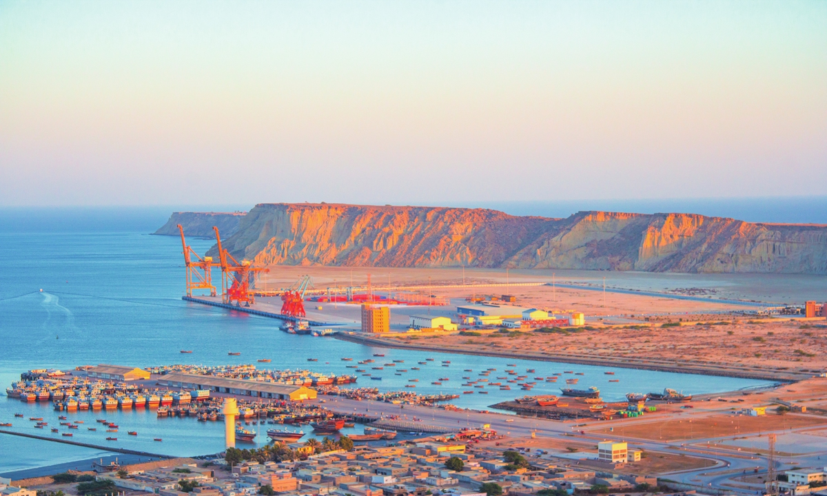 A view of the Gwadar Port Photo: VCG