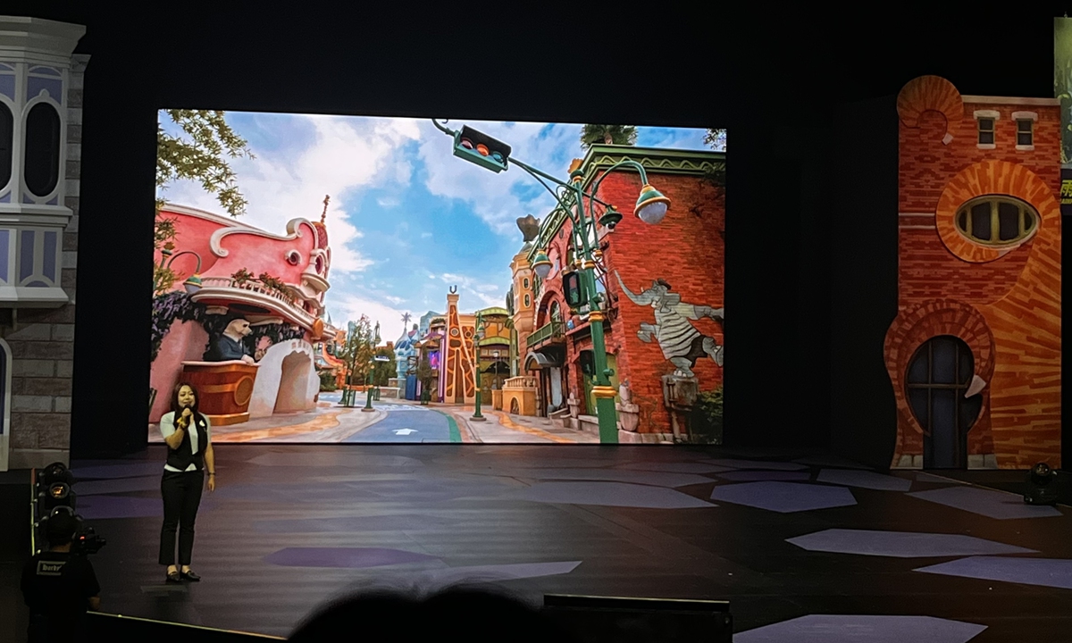 Shanghai Disneyland announced at a news conference on September 5, 2023 that a Zootopia-themed land will debut at Shanghai Disney Resort in late 2023. The under-construction expansion will mark the first time that Zootopia has come to life at a Disney Park. Photo: thepaper.cn