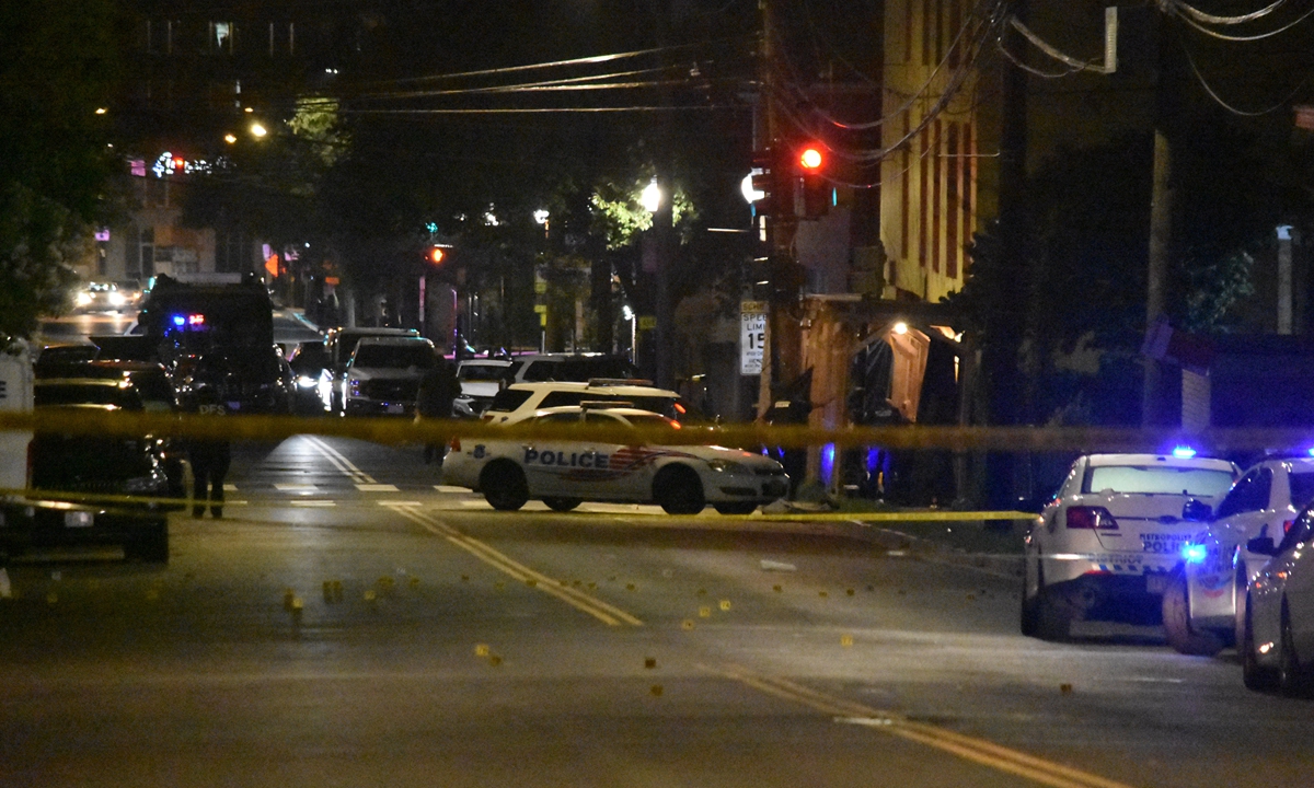 Shooting in DC Global Times