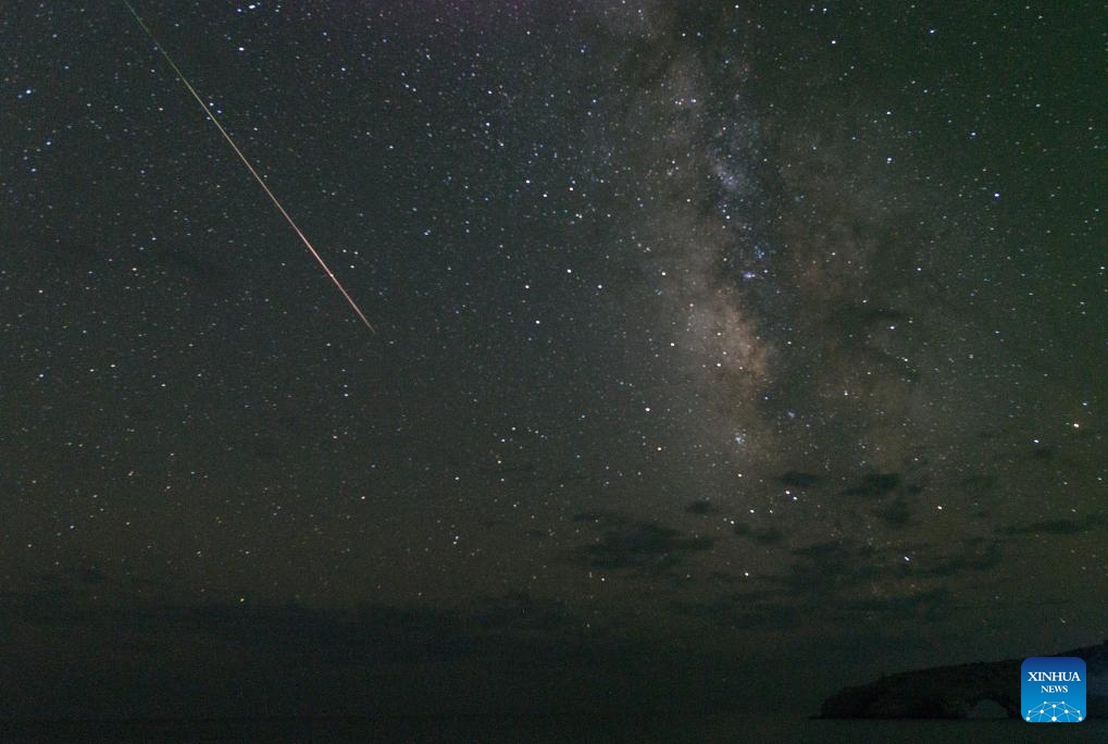 Perseid meteor shower seen from Greece Global Times