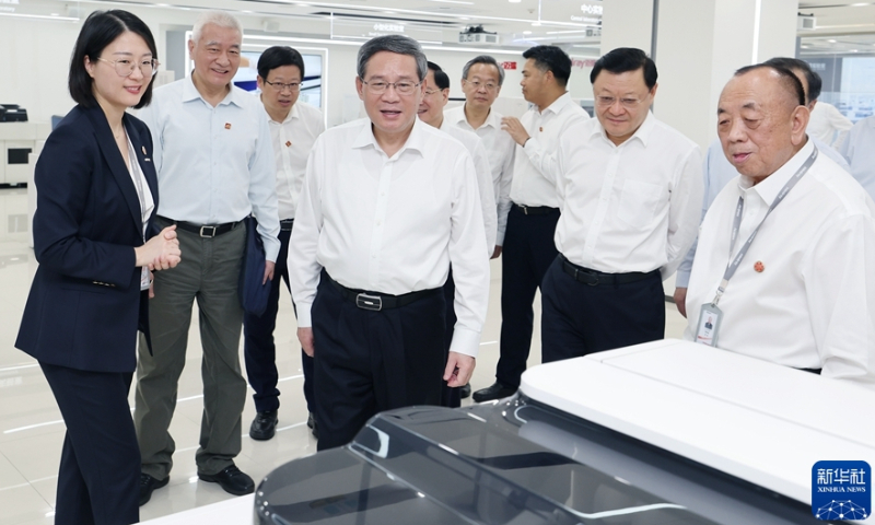 Chinese Premier Li Qiang makes an inspection tour in South China's Guangdong Province from Tuesday to Thursday. Photo: Xinhua