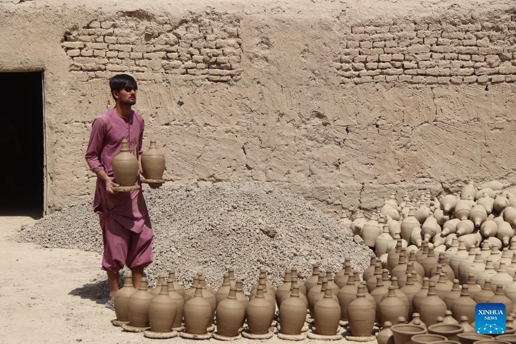 Pottery making in Afghanistan Global Times