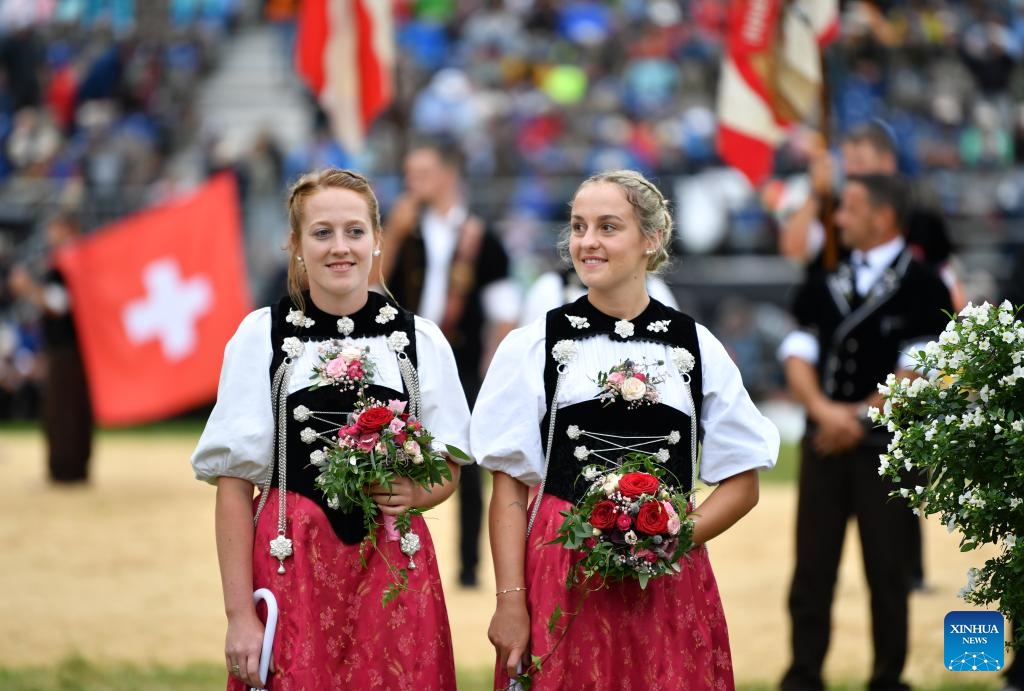 2023 Unspunnen Festival kicks off in Interlaken, Switzerland - Global Times