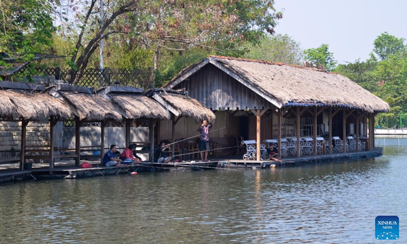 This photo taken on Aug. 29, 2023 shows a view of a seaside restaurant in Semarang, Central Java, Indonesia.(Photo: Xinhua)