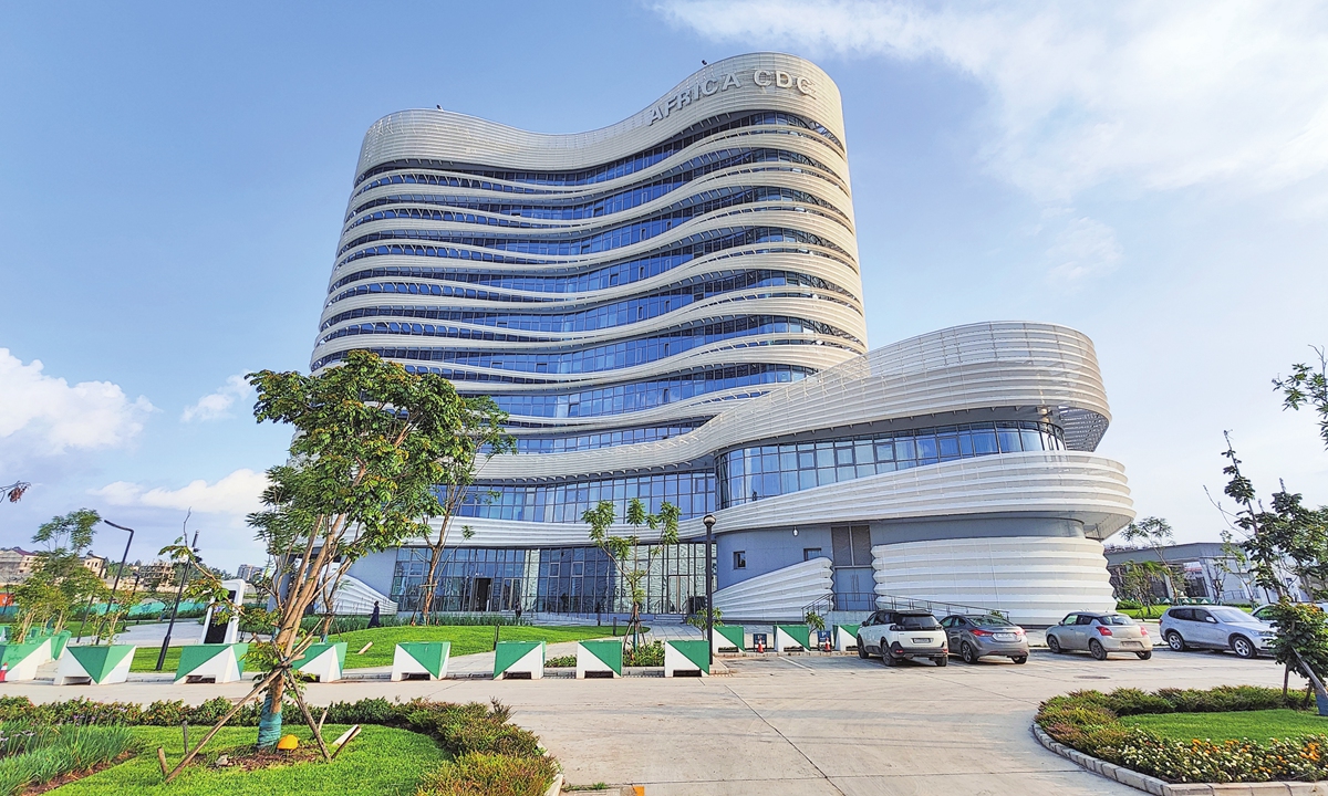 The new headquarters of Africa CDC Photo: Yin Hao/GT