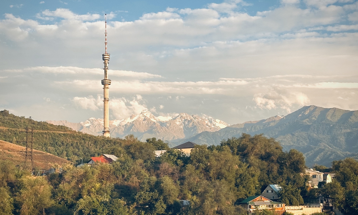 A view of Almaty, Kazakhstan. Photo: Lin Xiaoyi/GT