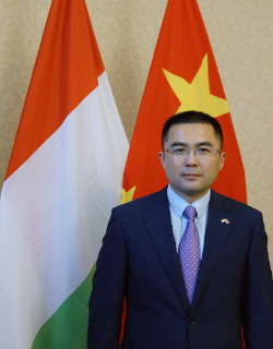 Yang Chao, chargé d'affaires of the Chinese Embassy in Hungary Photo: Courtesy of the Chinese Embassy in Hungary
