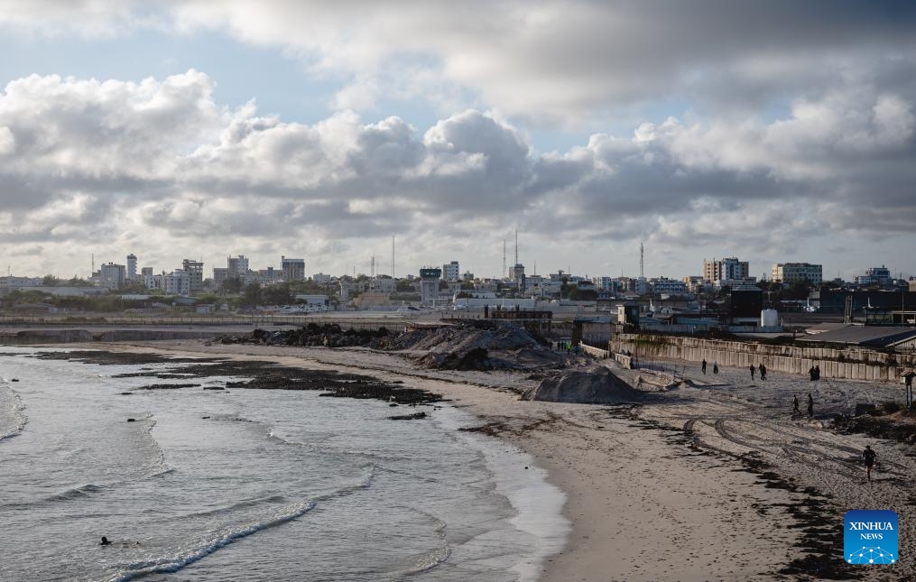 This photo taken on Sept. 12, 2023 shows the seaside in Mogadishu, Somalia.(Photo: Xinhua)