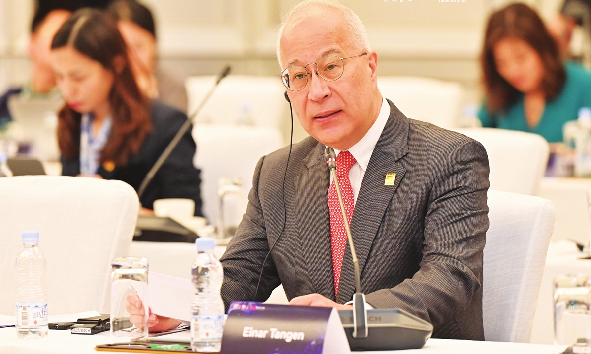 Einar Tangen Photo: Courtesy of Taihe Institute