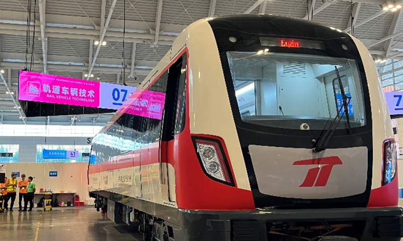 The event of rail vehicle technology is one of the 109 events under China's 2nd national vocational skills competition, which is organized for competitor's selection for the 47th WorldSkills Competition in Lyon, France, in September 2024. September 17, 2023. Photo: Zhang Changyue/GT