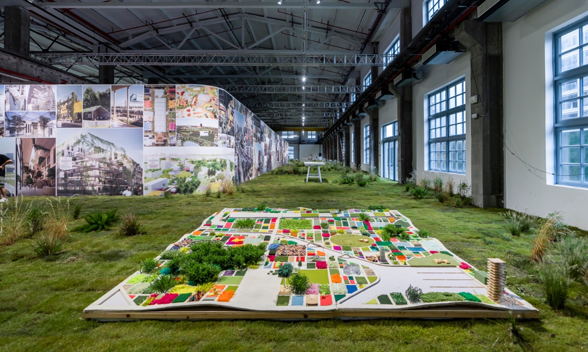 The architecture exhibition themed with 