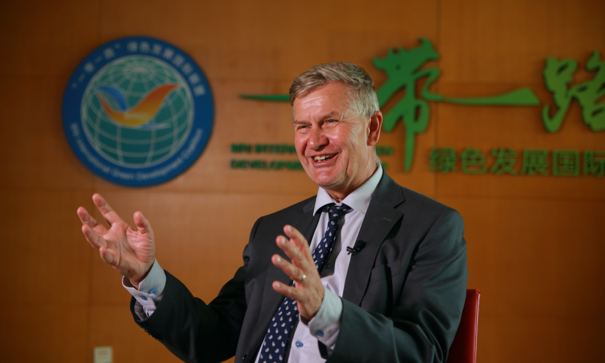 Erik Solheim, co-chair of the Europe-Asia Center and former under-secretary-general of the United Nations Photo：VCG