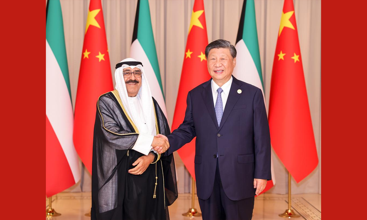 Xi meets Kuwaiti crown prince as both sides hail progress of bilateral ties - Vimarsana News