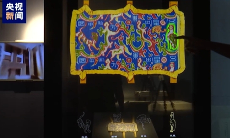 The Crafts First exhibition Photo: Screenshot of video from CCTV News