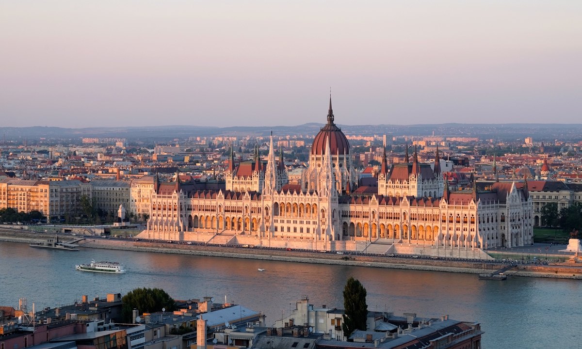 The Hungarian Parliament Building in Budapest, Hungary Photo: VCG