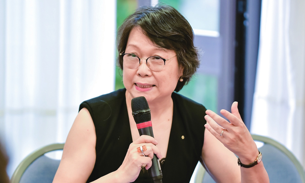 Hu Lanbo, chairperson of the Rome 9 China-Italy Economic and Cultural Exchange Center