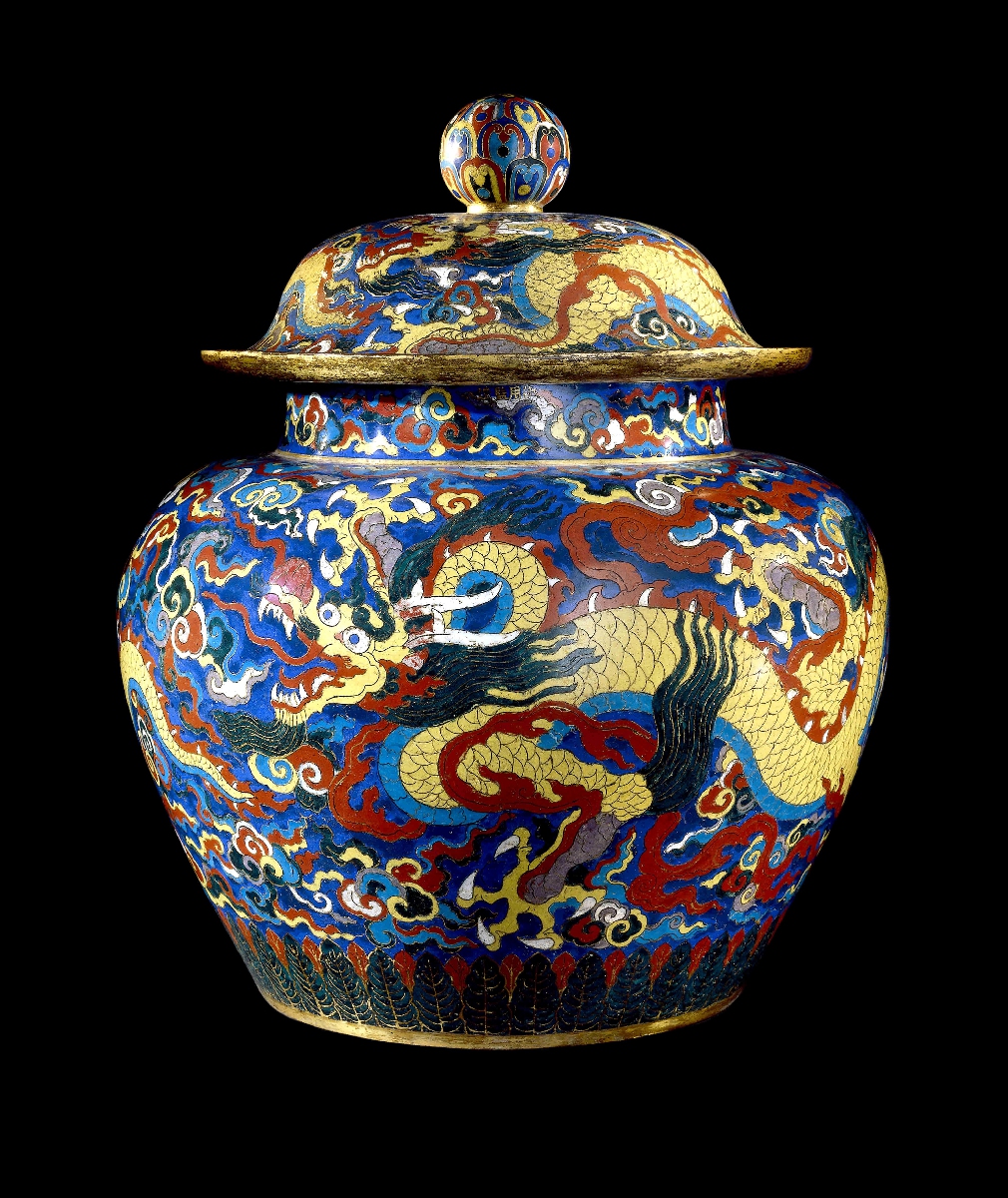 A Chinese porcelain ware collected by the British Museum Photo: IC