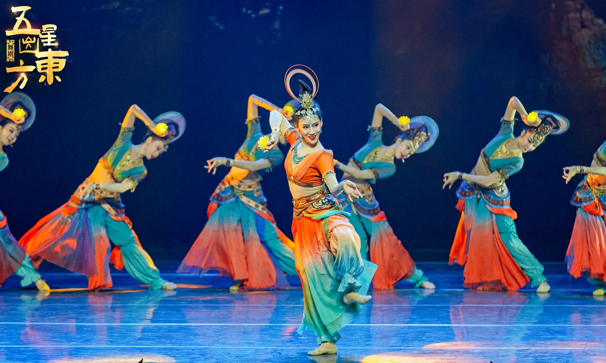 The dance drama Five Stars Rise in the East Photo: Courtesy of Beijing Performing Arts Group