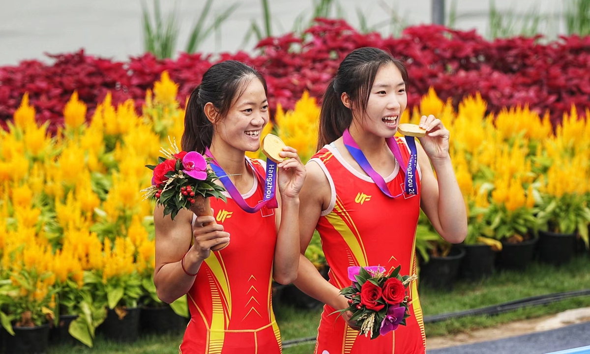 Qiu Xiuping and Zou Jiaqi Photo: Cui Meng/Global Times